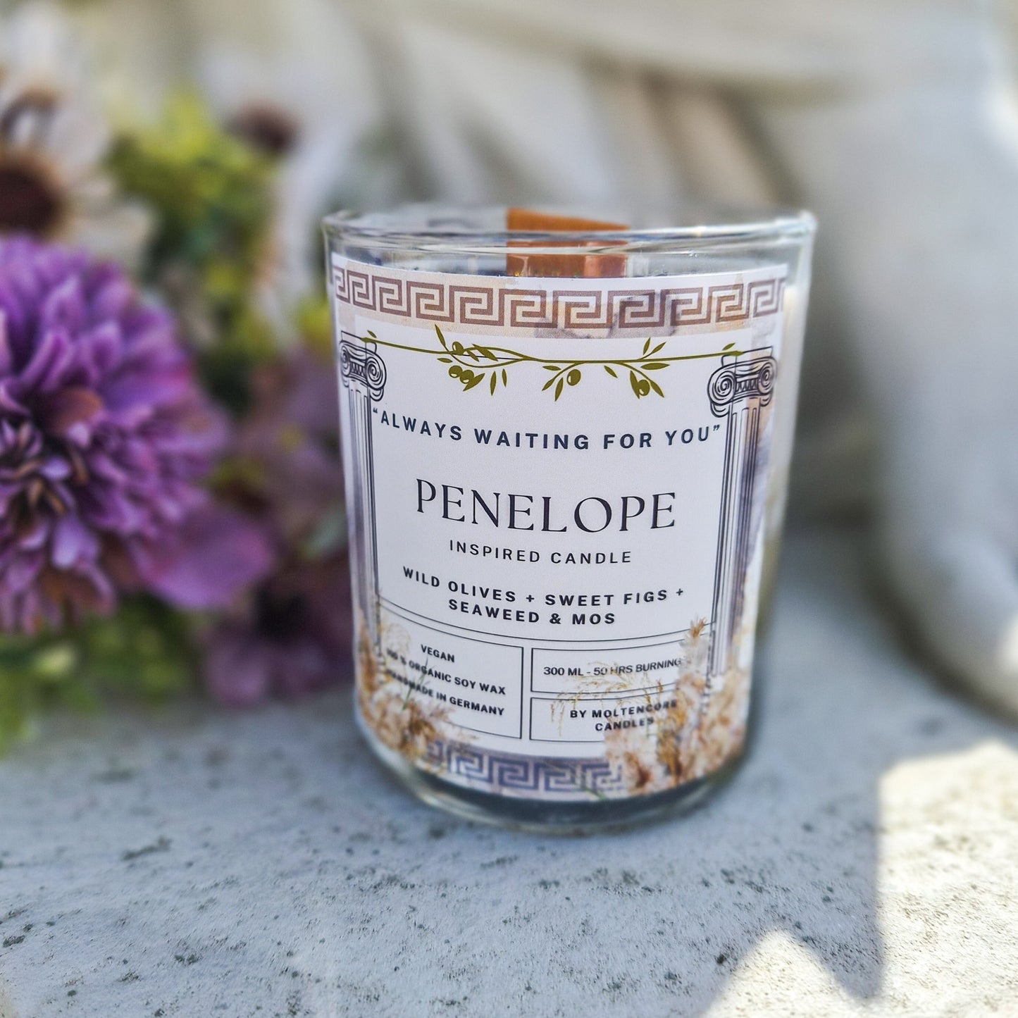 PENELOPE inspired scented candle - 'EPIC' inspired soy candle 300 ML