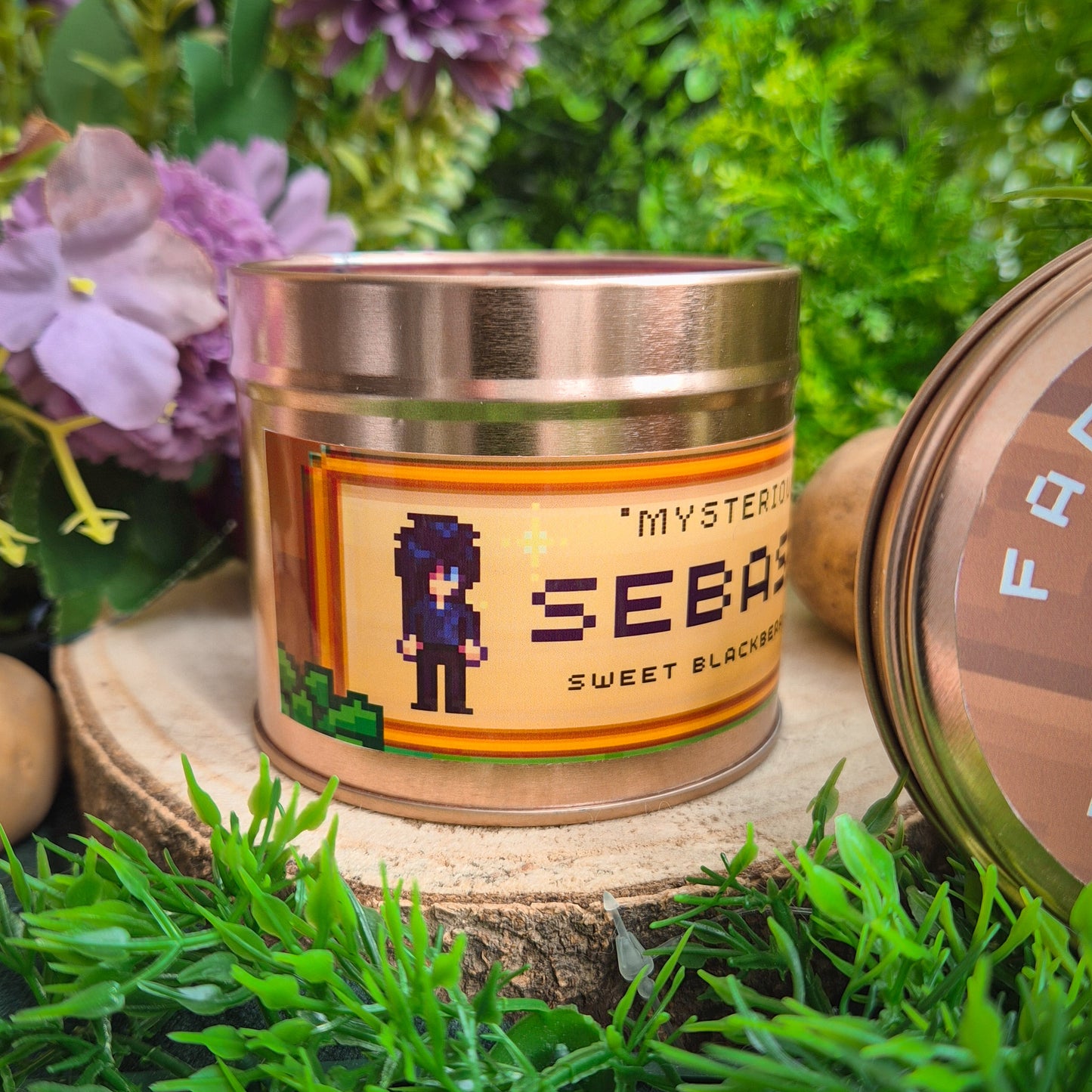 Sebastian inspired candle - 'Mysterious Loner' Stardew Valley inspired soy Candles 250 ML