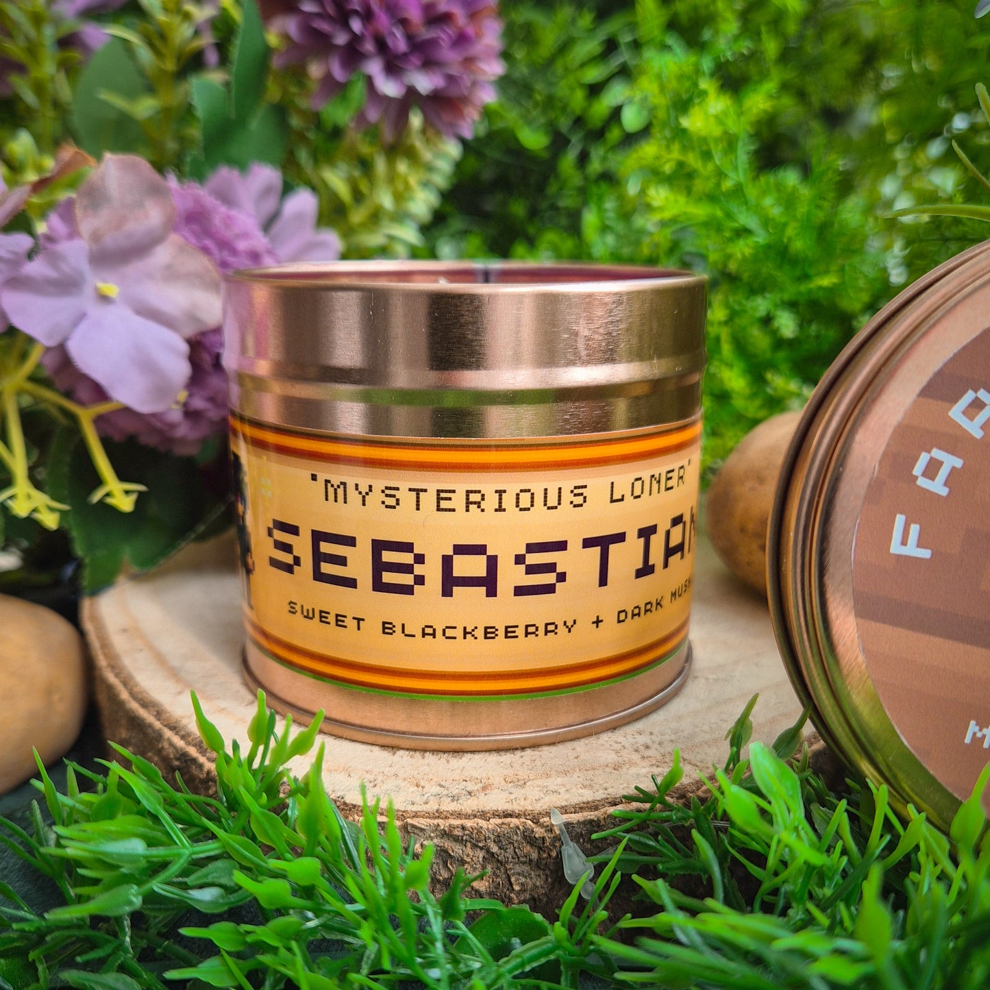Sebastian inspired candle - 'Mysterious Loner' Stardew Valley inspired soy Candles 250 ML