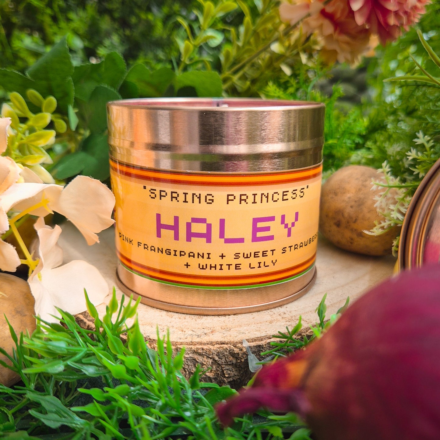 Haley inspired candle - 'Spring Princess' Stardew Valley inspired soy Candles 250 ML