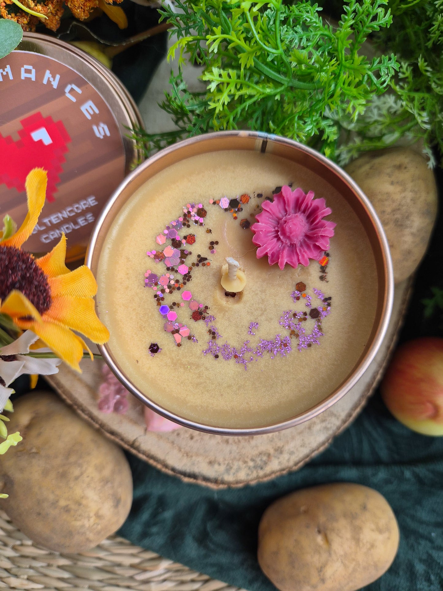 Maru inspired candle - 'Copper & Cosmos' Stardew Valley inspired soy Candles 250 ML