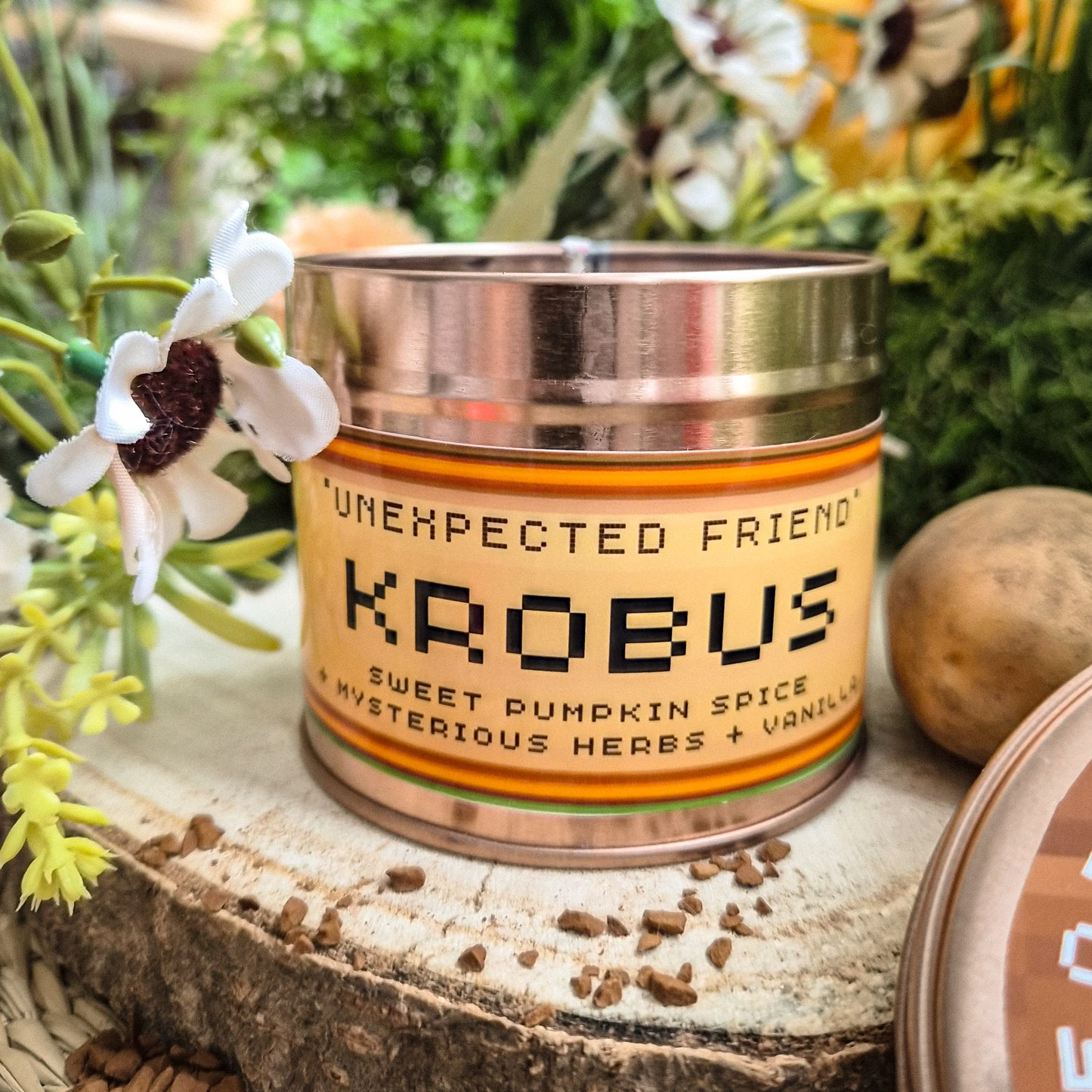 Krobus inspired candle - 'Unexpected friend' Stardew Valley inspired soy Candles 250 ML