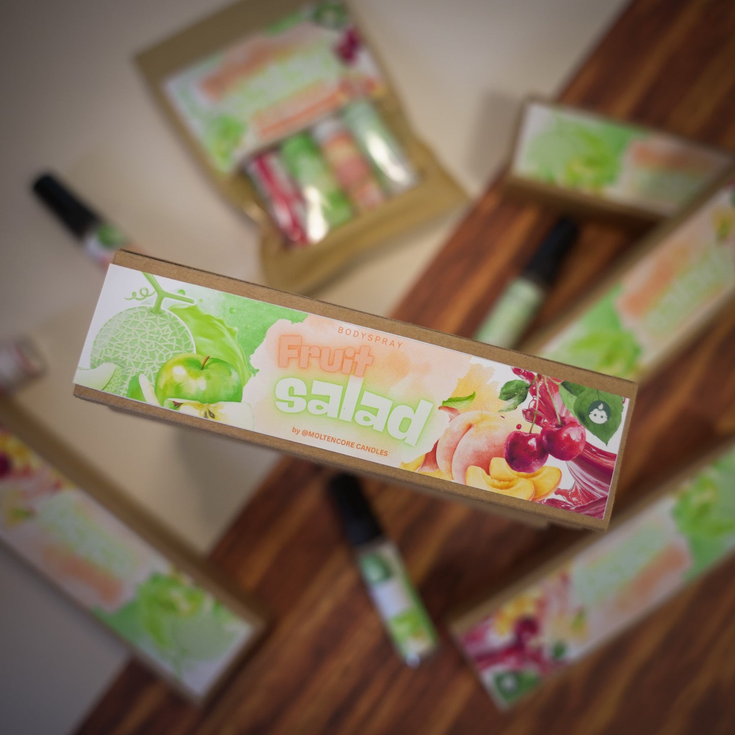 Fruit Salad inspired MINI-Bodyspray SET