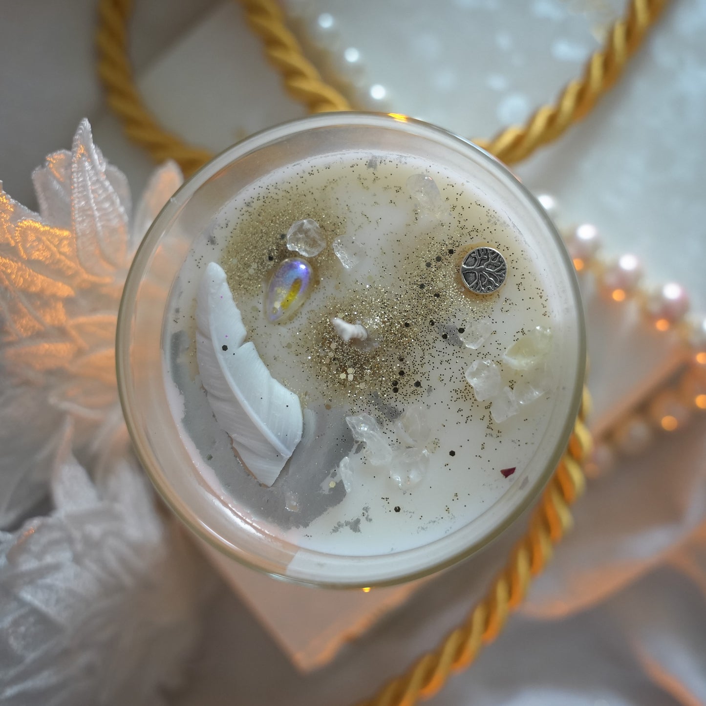 AZIRAPHALE inspired candle - Good Omens inspired soy candle 300 ML