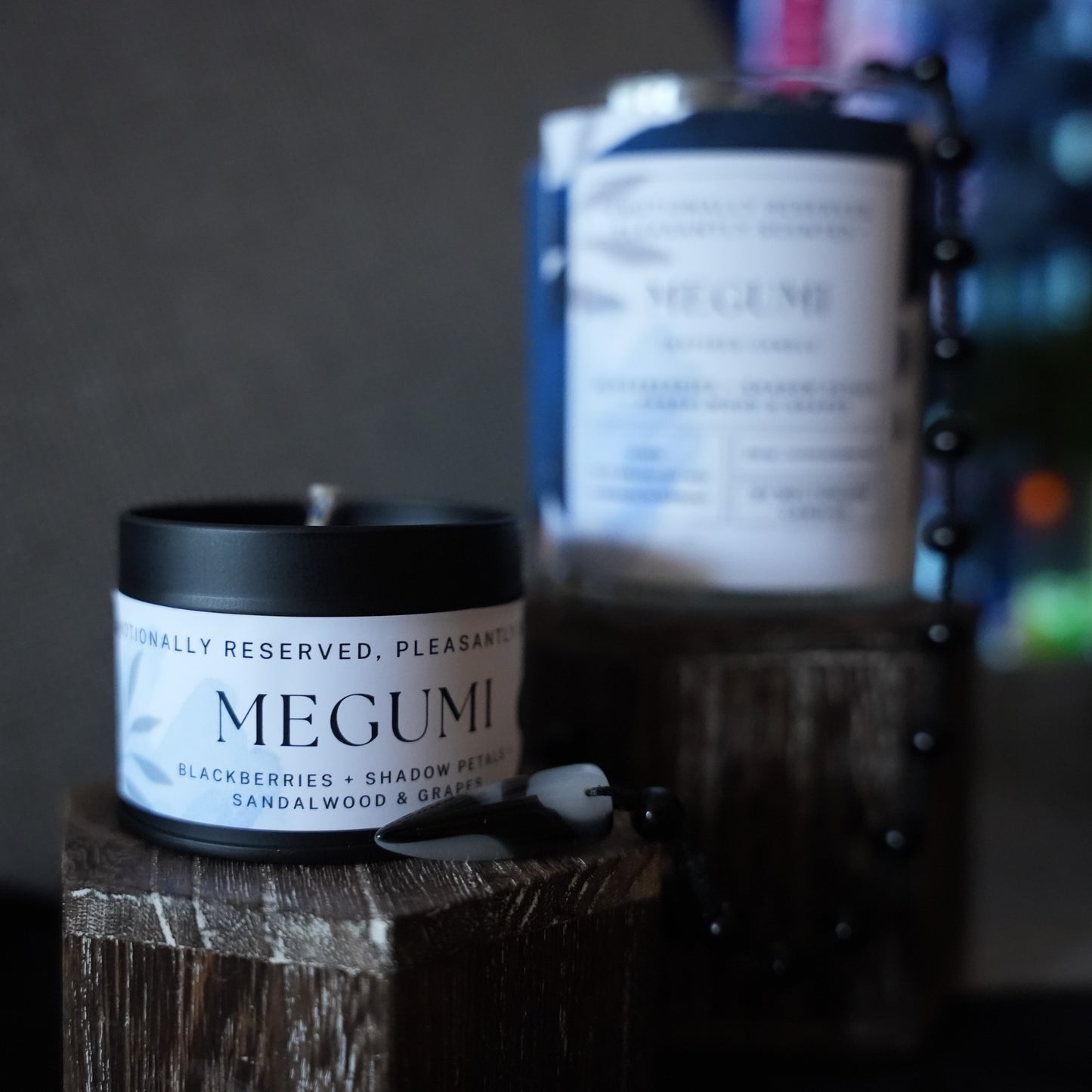 Megumi inspired candle - Jujutsu kaisen inspired soy candle 100 ML