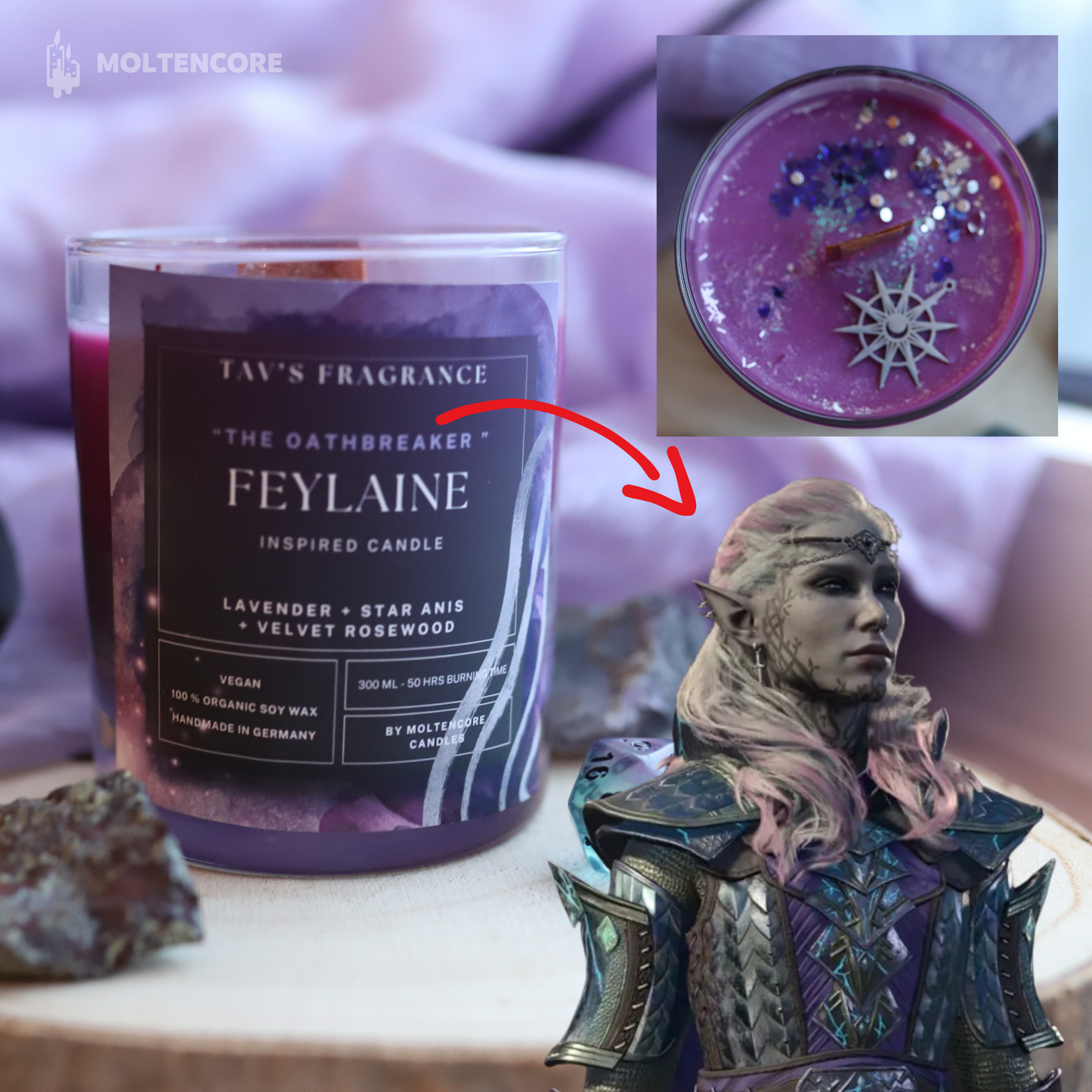Baldurs Gate candle customize your TAV Dark urge