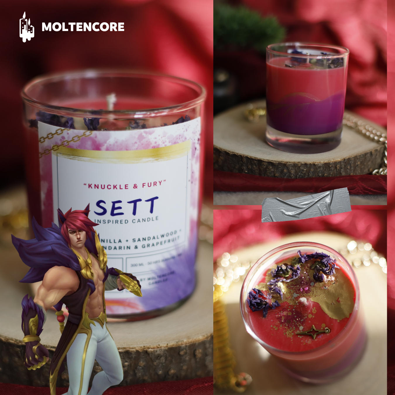 Custom Made soy candle l 300 ML