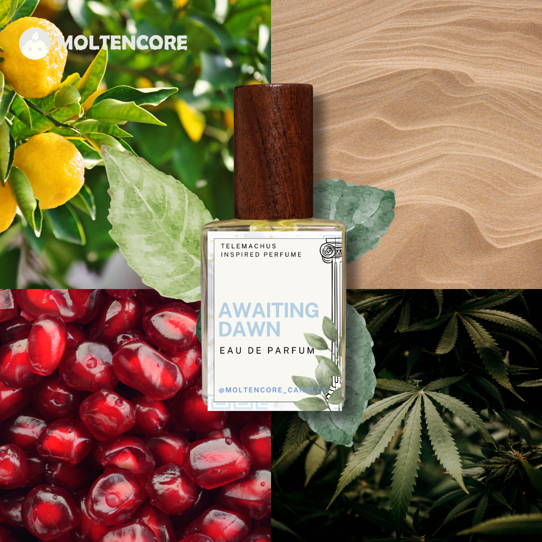TELEMACHOS - inspired fragrance - character perfumes by moltencore candles