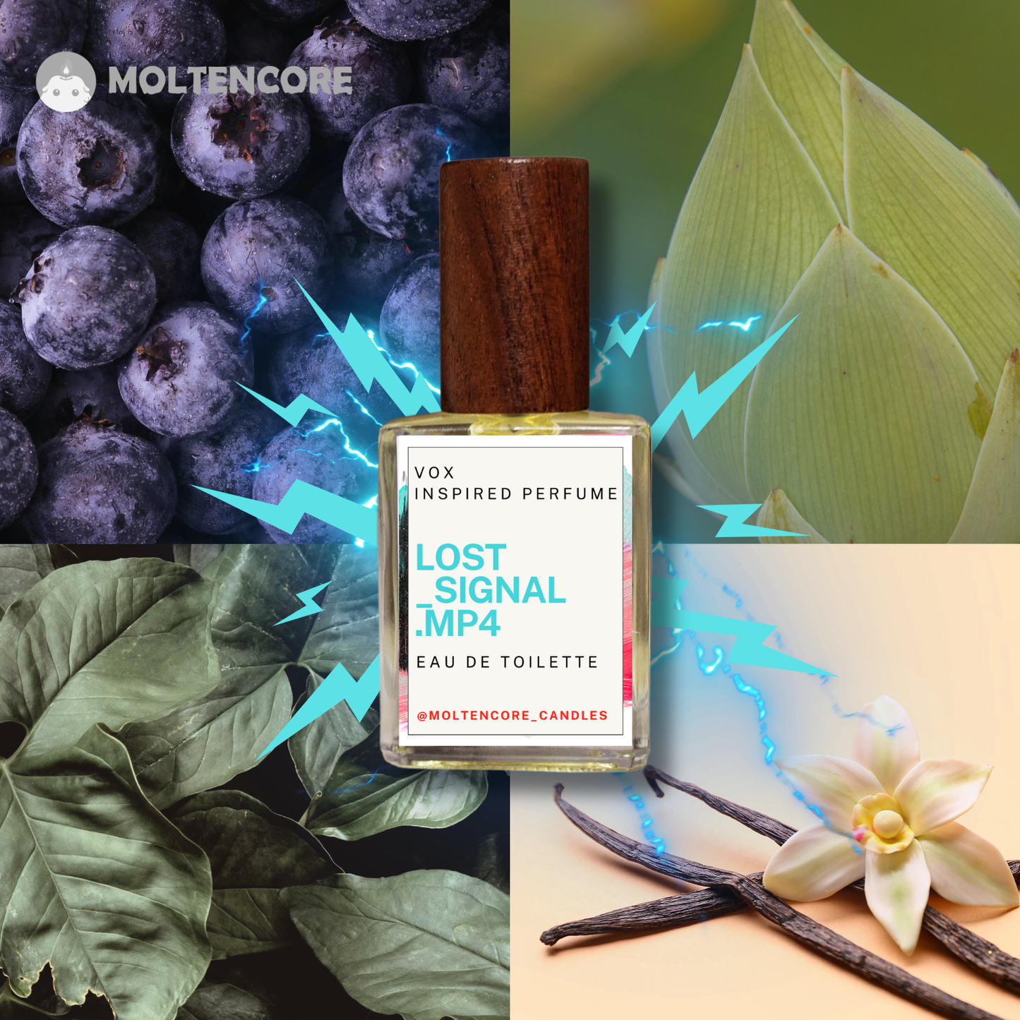 VOX - inspired perfume - character perfumes by moltencore candles