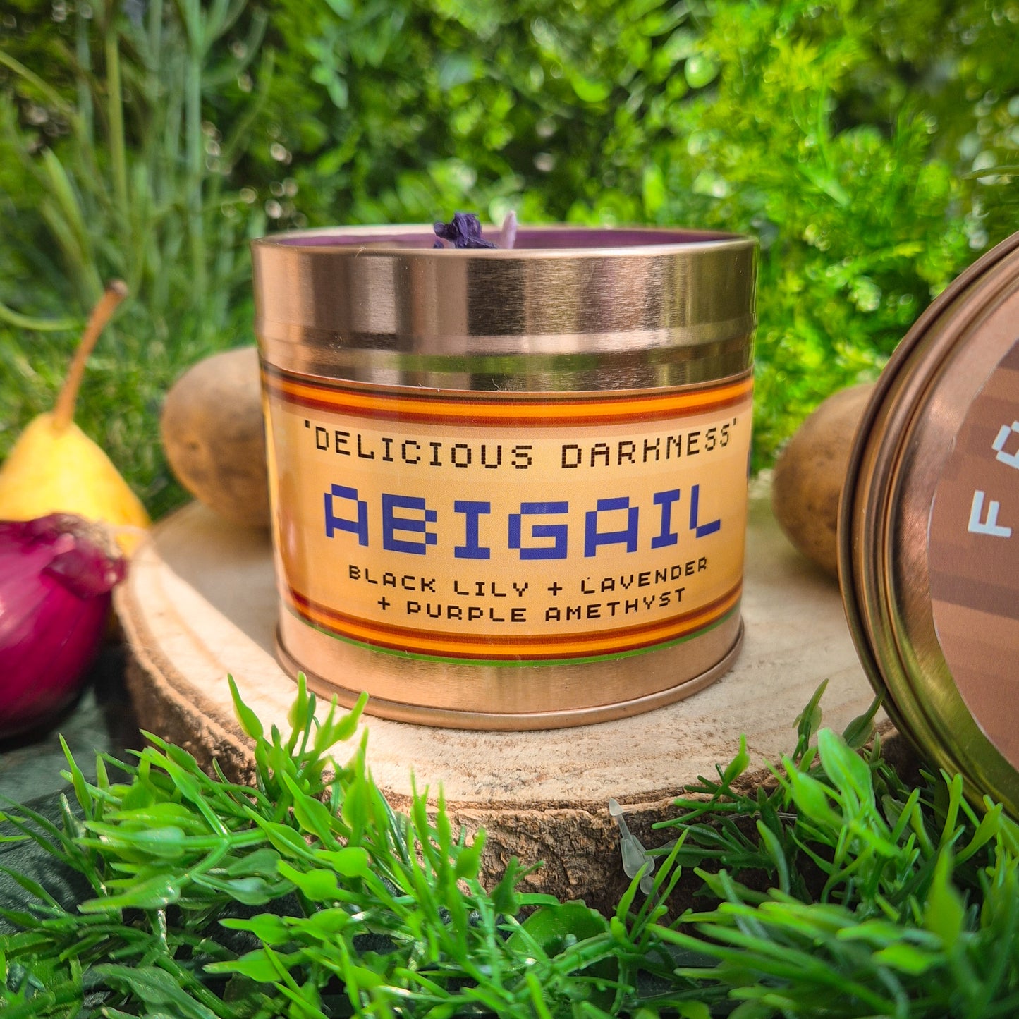 Abigail inspired candle - 'Delicious Darkness' Stardew Valley inspired soy Candles 250 ML