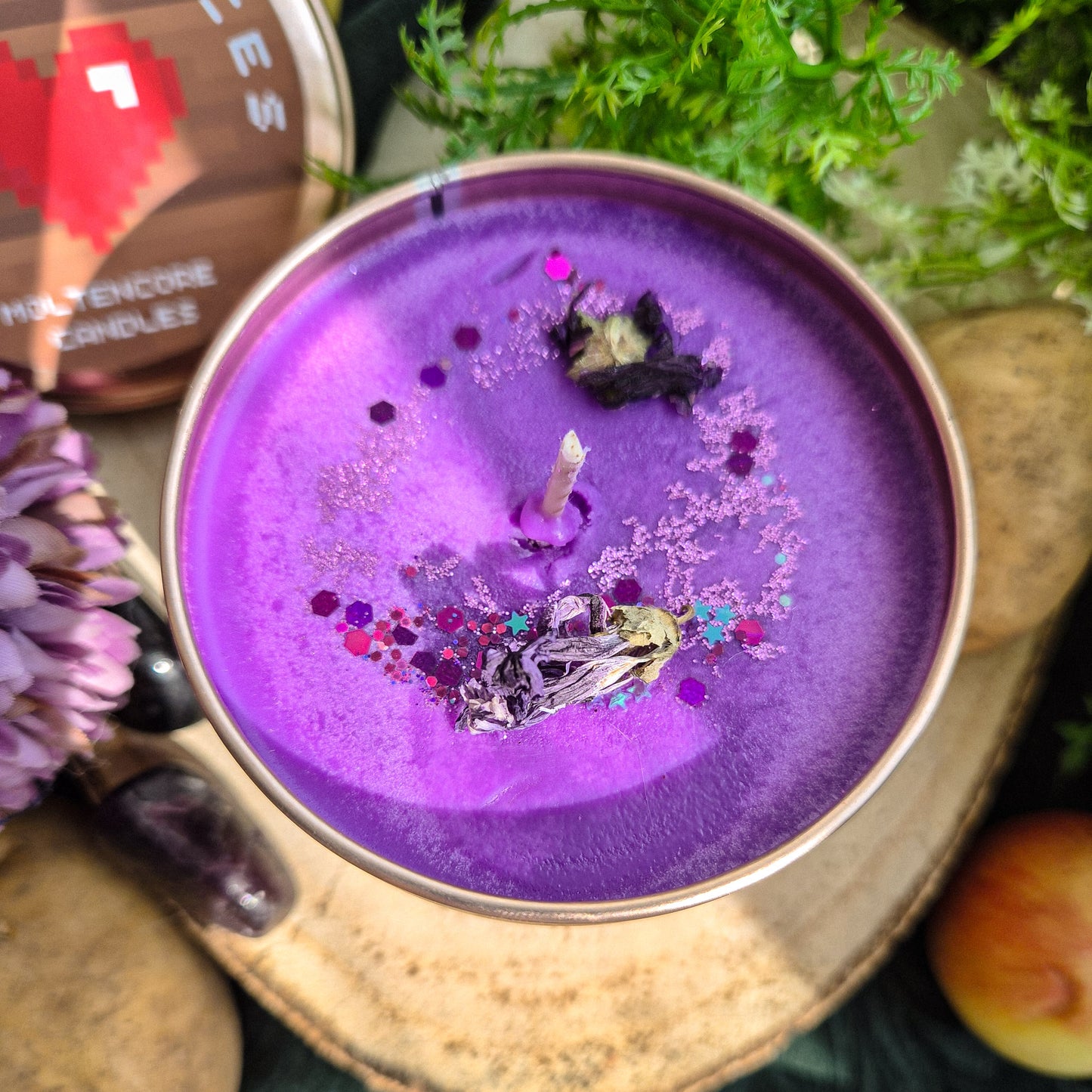 Abigail inspired candle - 'Delicious Darkness' Stardew Valley inspired soy Candles 250 ML