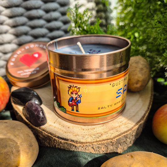 Sam inspired candle - 'Guitar Hero' Stardew Valley inspired soy Candles 250 ML