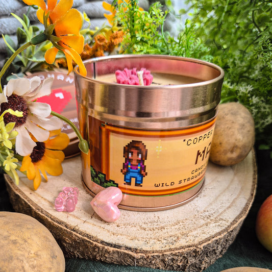Maru inspired candle - 'Copper & Cosmos' Stardew Valley inspired soy Candles 250 ML