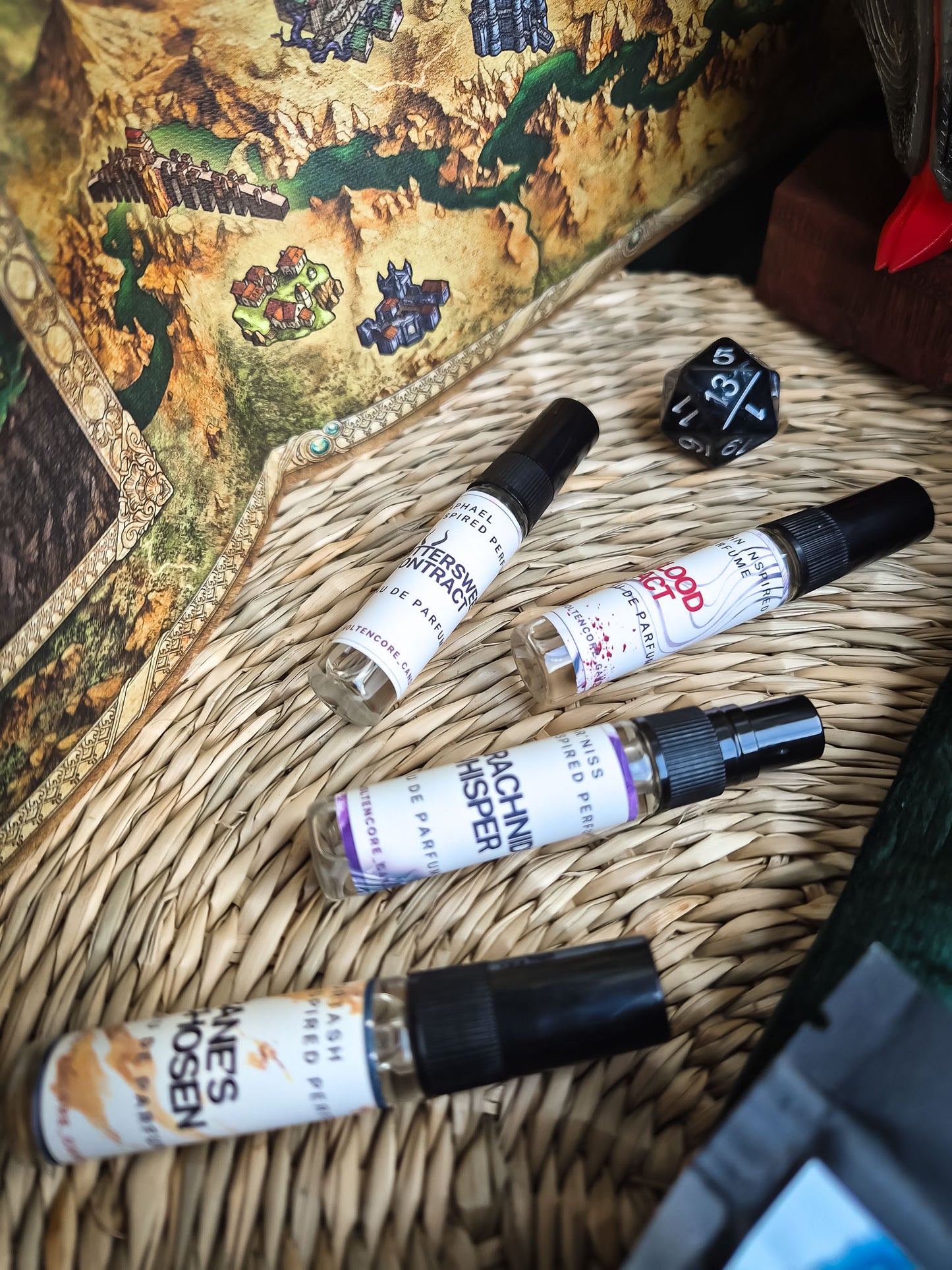 Baldur's Gate 3 - inspired MINI-perfumes -  THE MISCHIEVS 5 ML