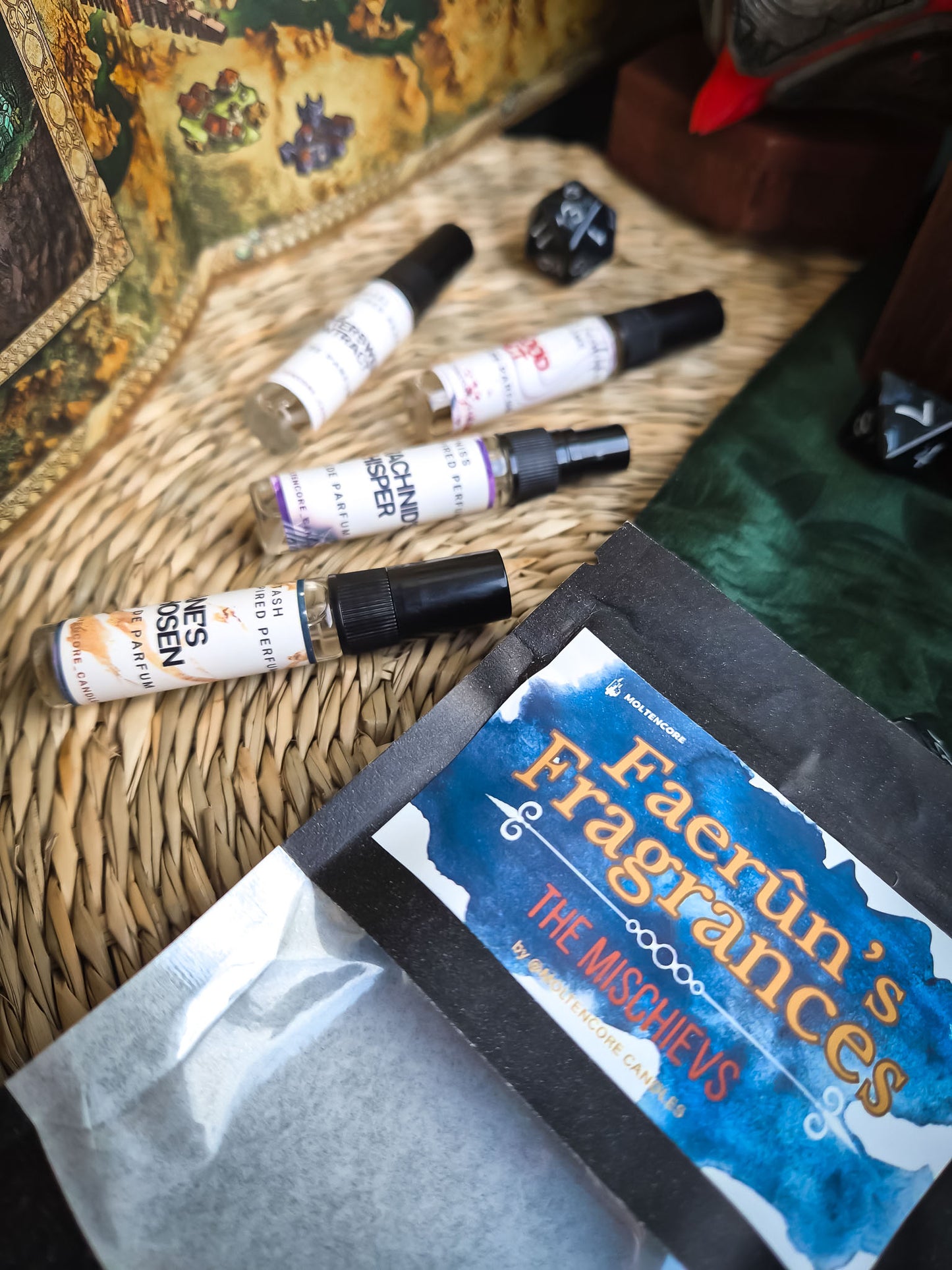 Baldur's Gate 3 - inspired MINI-perfumes -  THE MISCHIEVS 5 ML