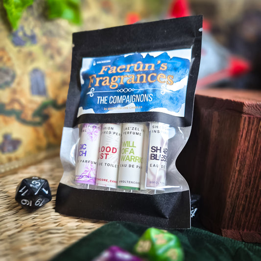Baldur's Gate 3 - inspired MINI-perfumes -  THE COMPAIGNONS 5 ML