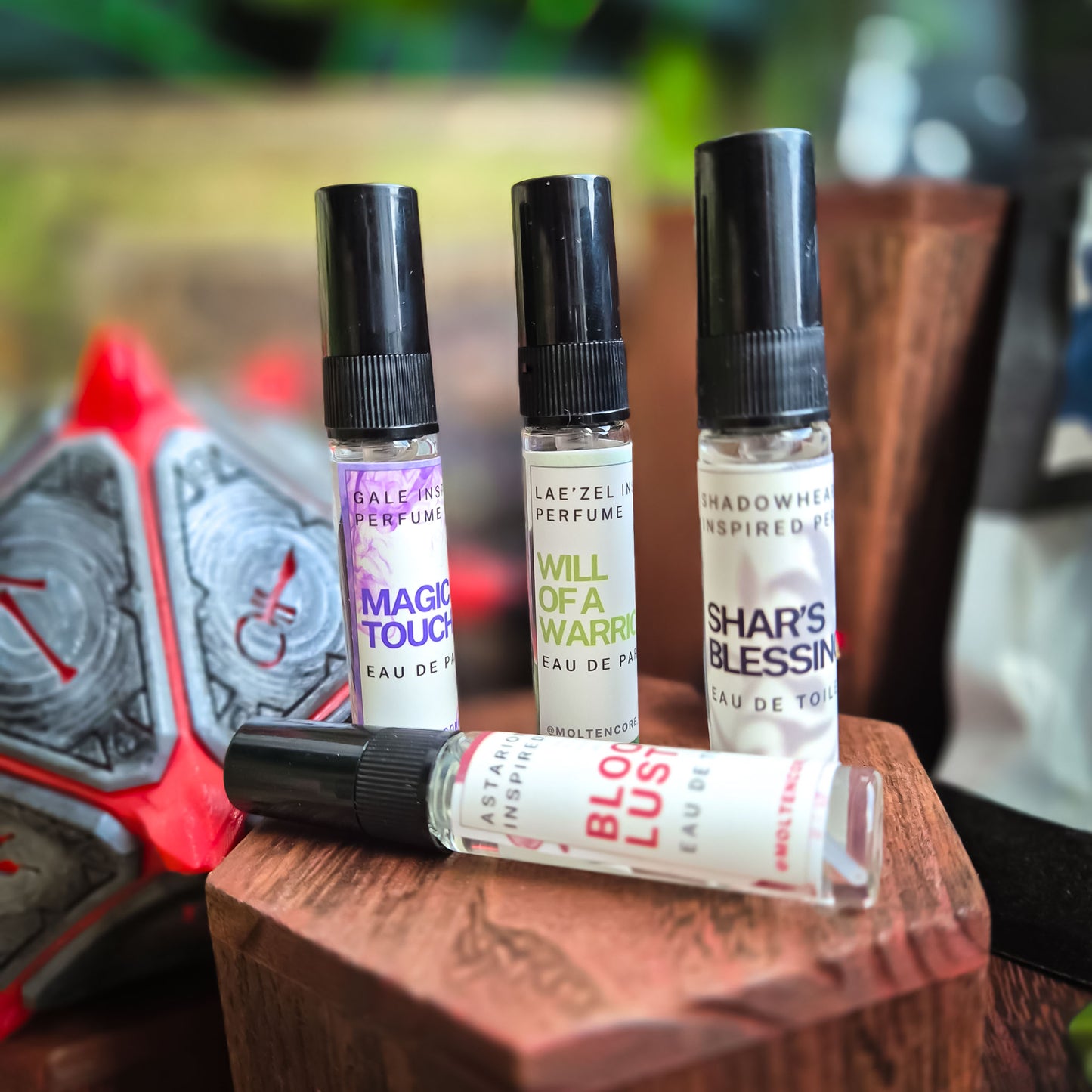 Baldur's Gate 3 - inspired MINI-perfumes -  THE COMPAIGNONS 5 ML