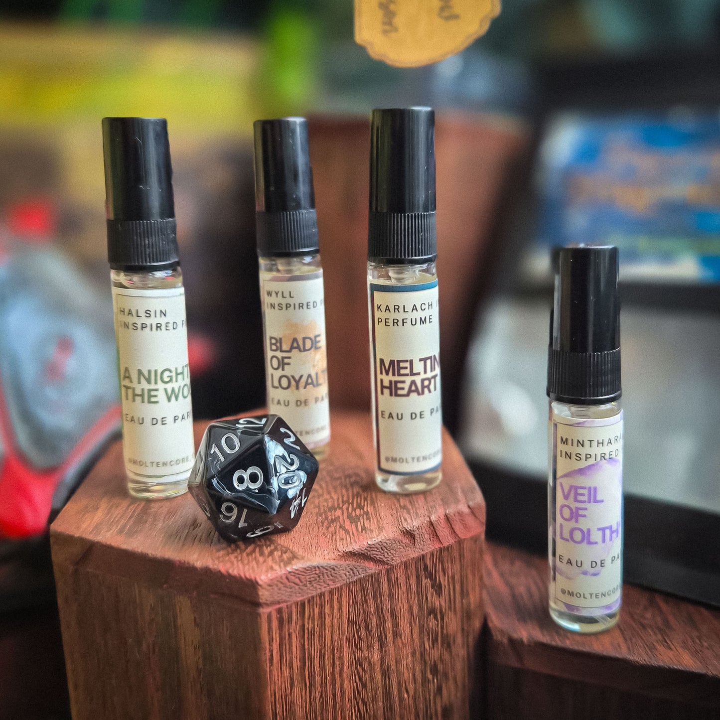 Baldur's Gate 3 - inspired MINI-perfumes -  THE REARGUARD 5 ML