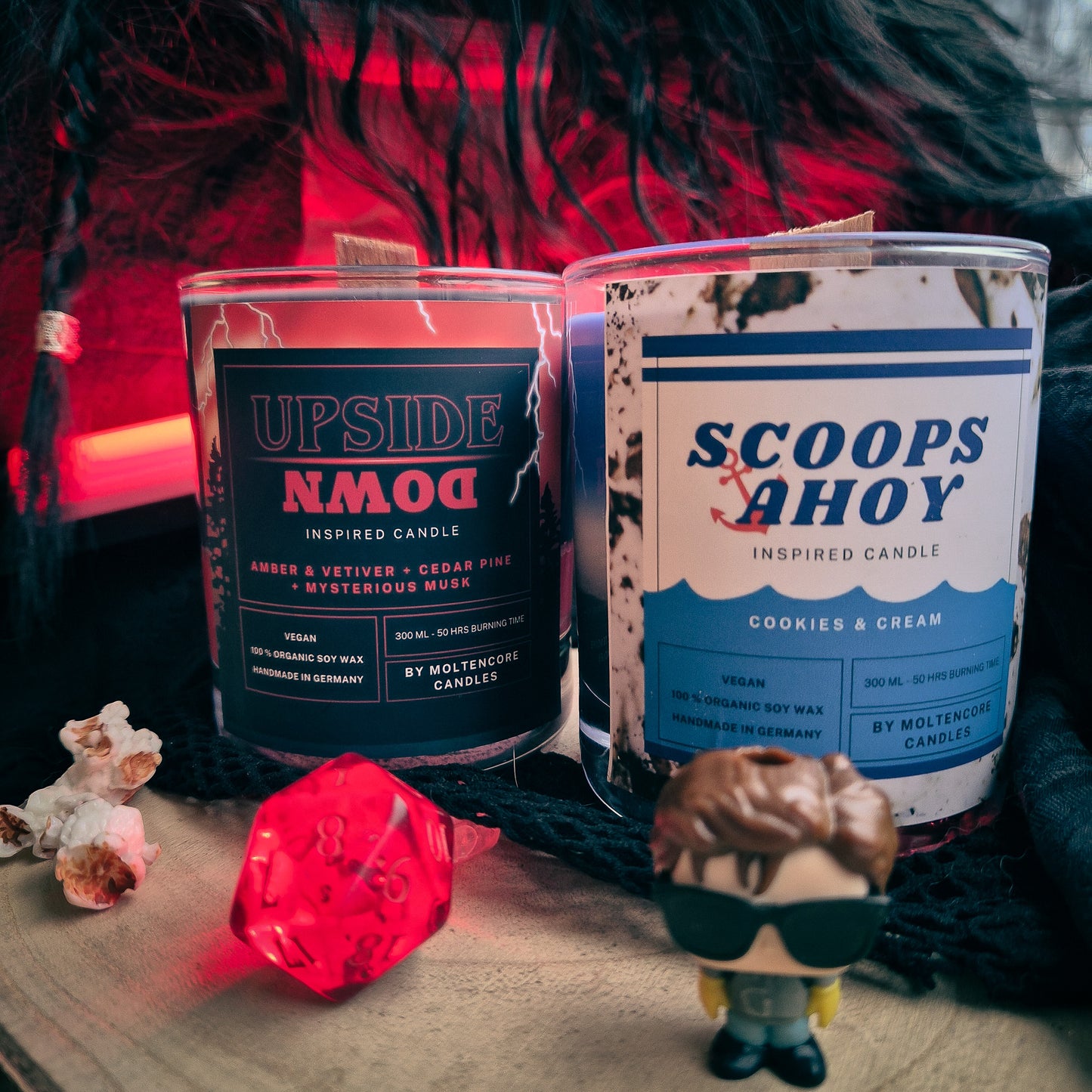 [LIMITED] SCOOPS AHOY - Stranger Things inspired Soy Candle 300 ML