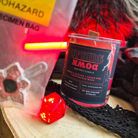 [LIMITED] UPSIDE DOWN - Stranger Things inspired Soy Candle 300 ML