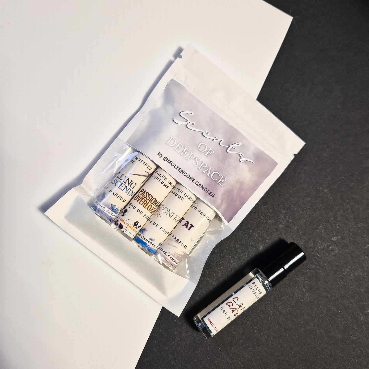 Love and Deeepspace inspired MINI-Parfum SET