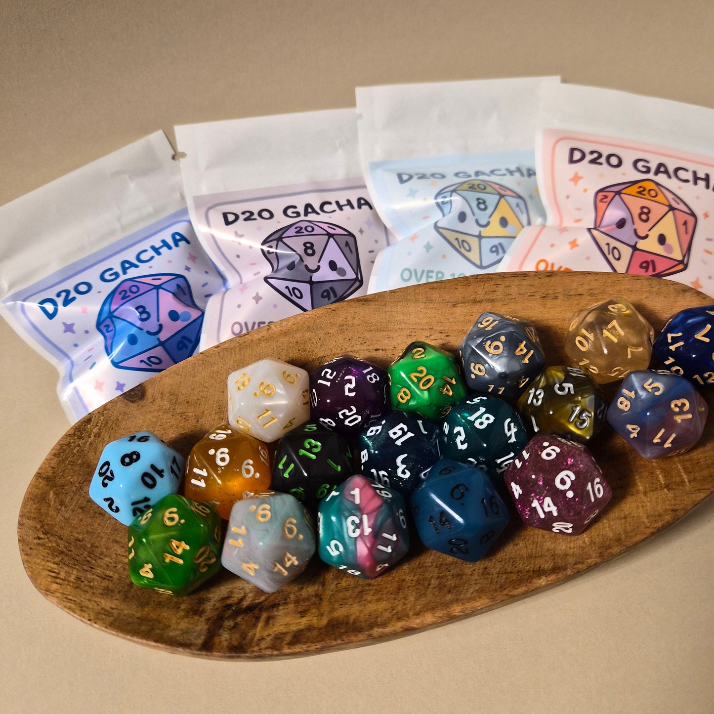 D20 - GACHA - get a random D20