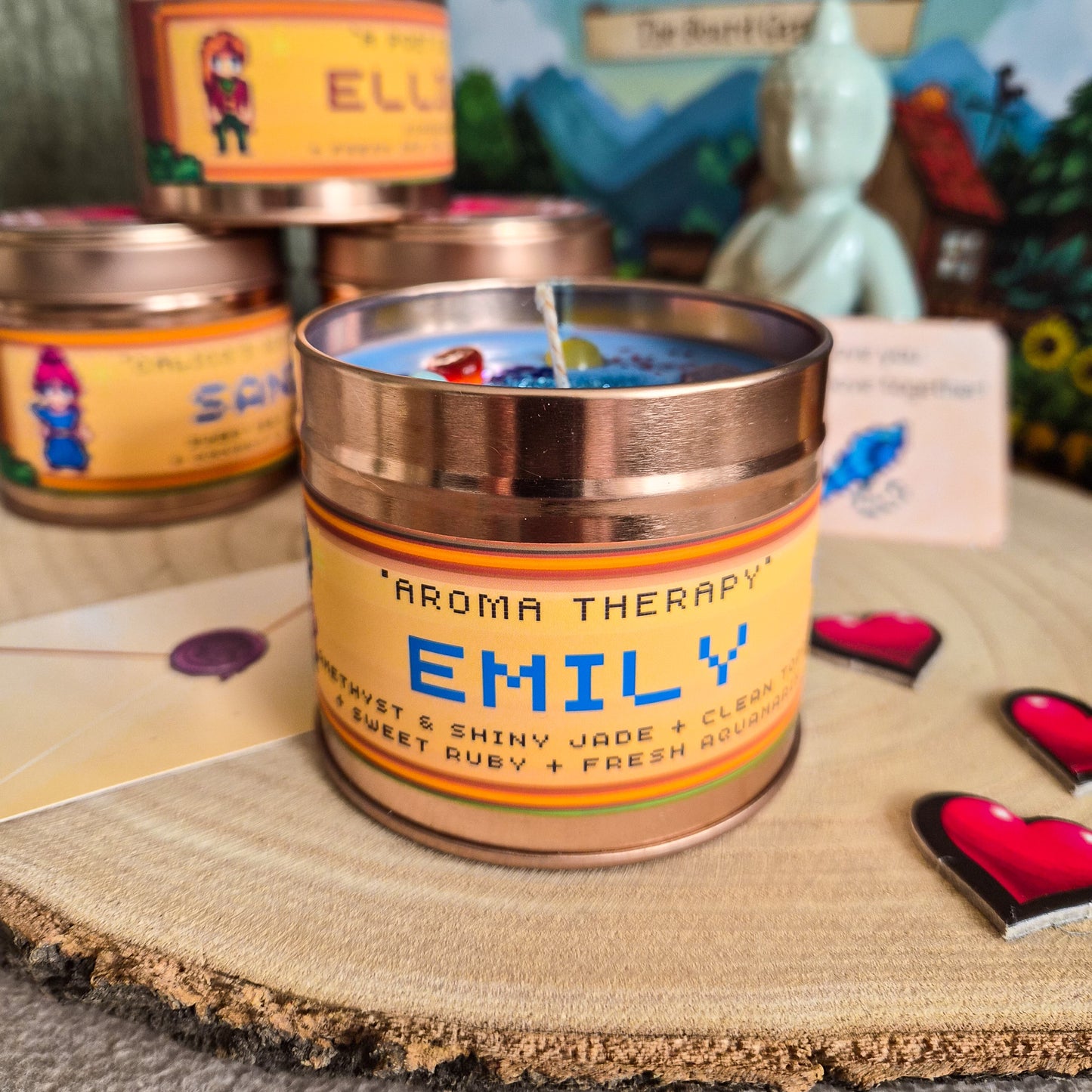 Emily inspired candle - 'Aroma Therapy' Stardew Valley inspired soy Candles 250 ML