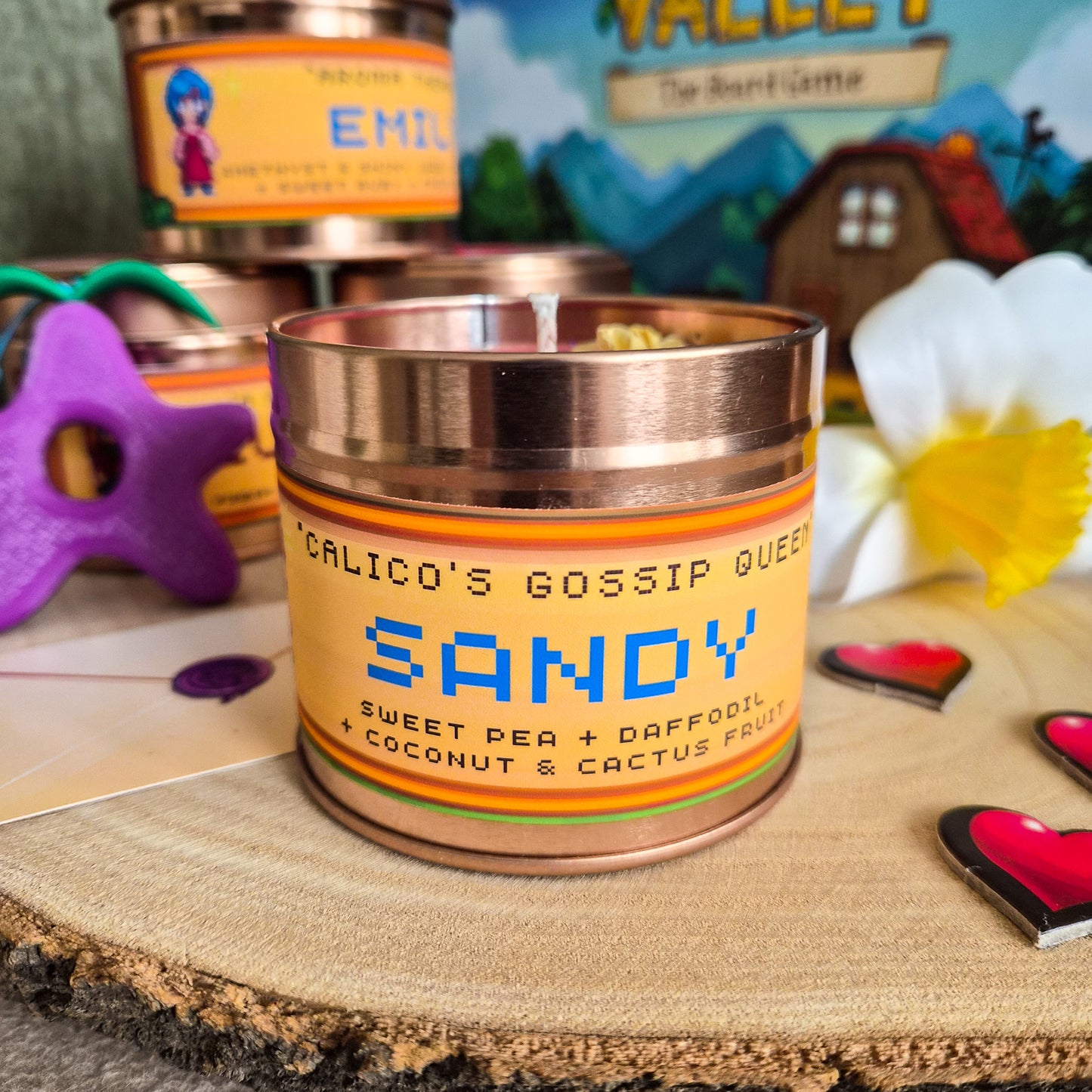 Sandy inspired candle - 'Calico's Gossip Queen' Stardew Valley inspired soy Candles 250 ML
