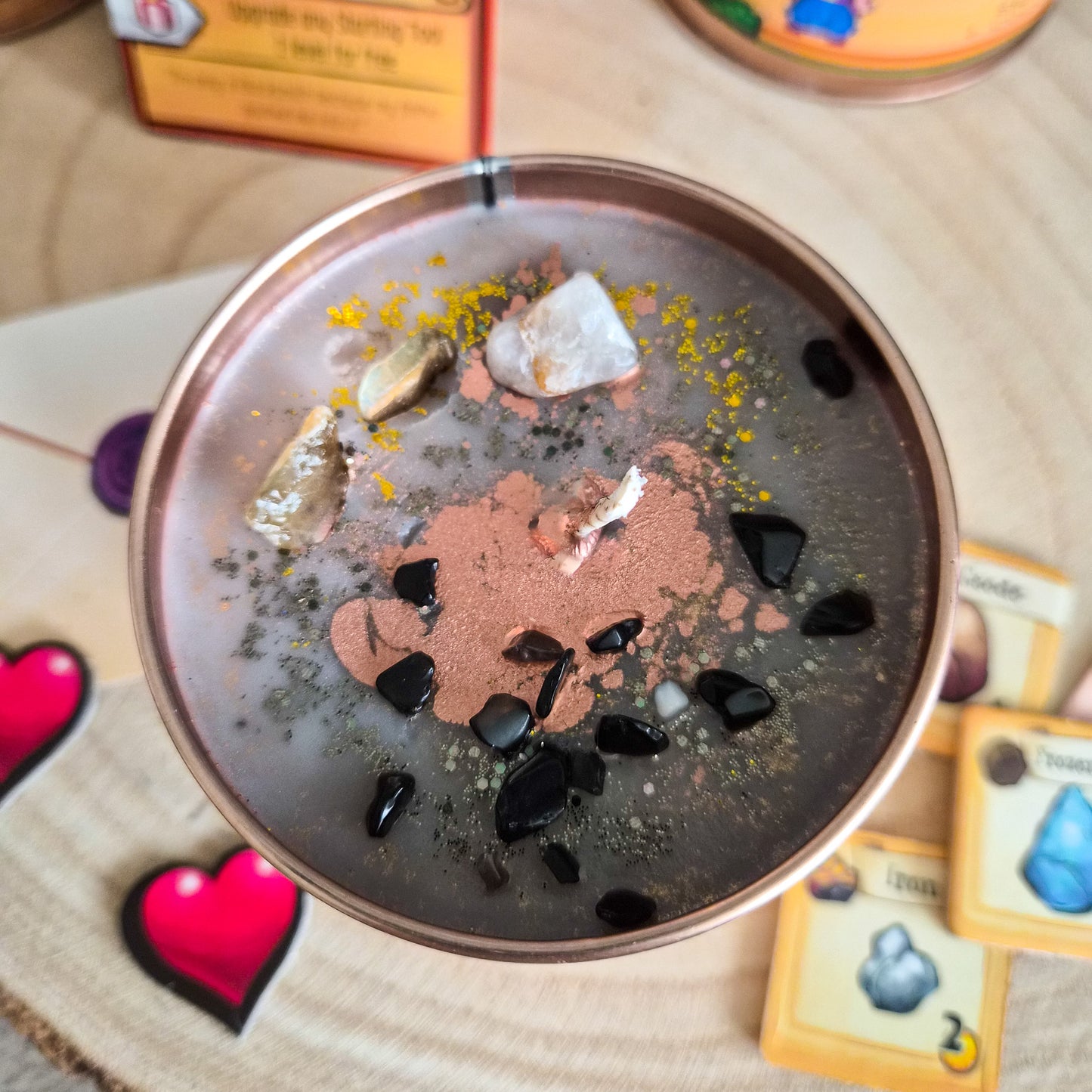 Clint inspired candle - 'Unspoken Feelings' Stardew Valley inspired soy Candles 250 ML