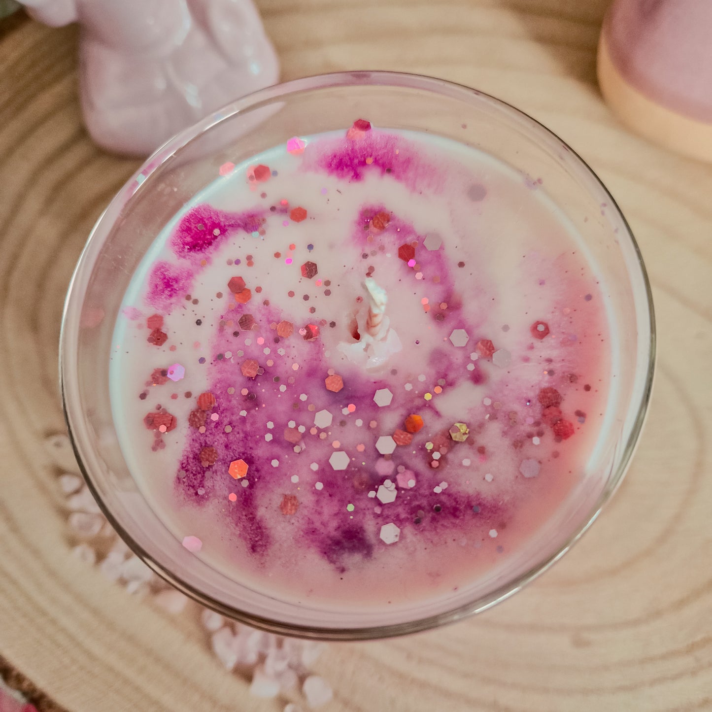 Simply LYCHEE soy candle - "Delicious Drinks" 300 ML