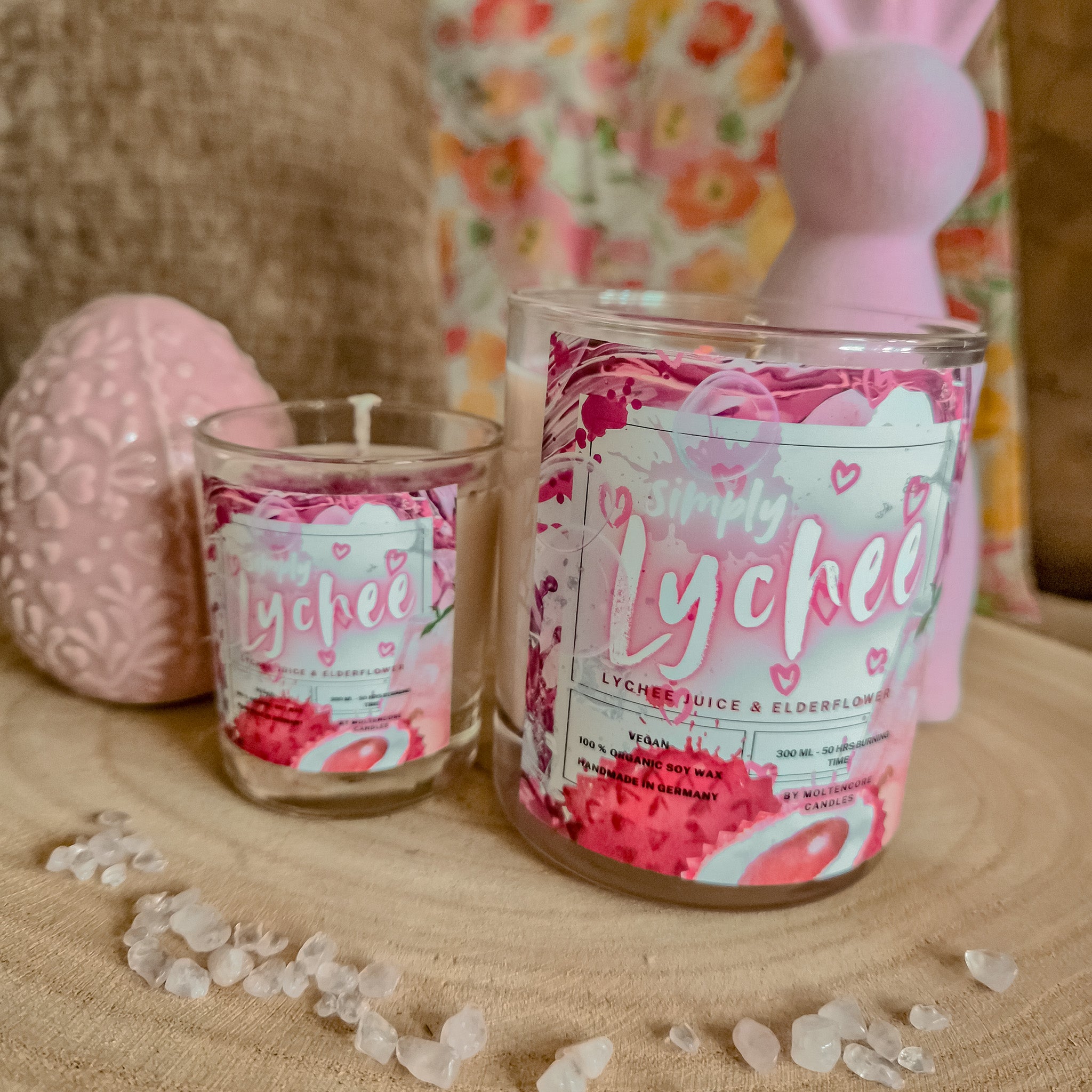 LIMITED] Simply LYCHEE soy candle - 