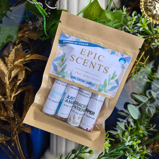 Odyssey inspired MINI-Perfume SET "Echoes of Ithaca"