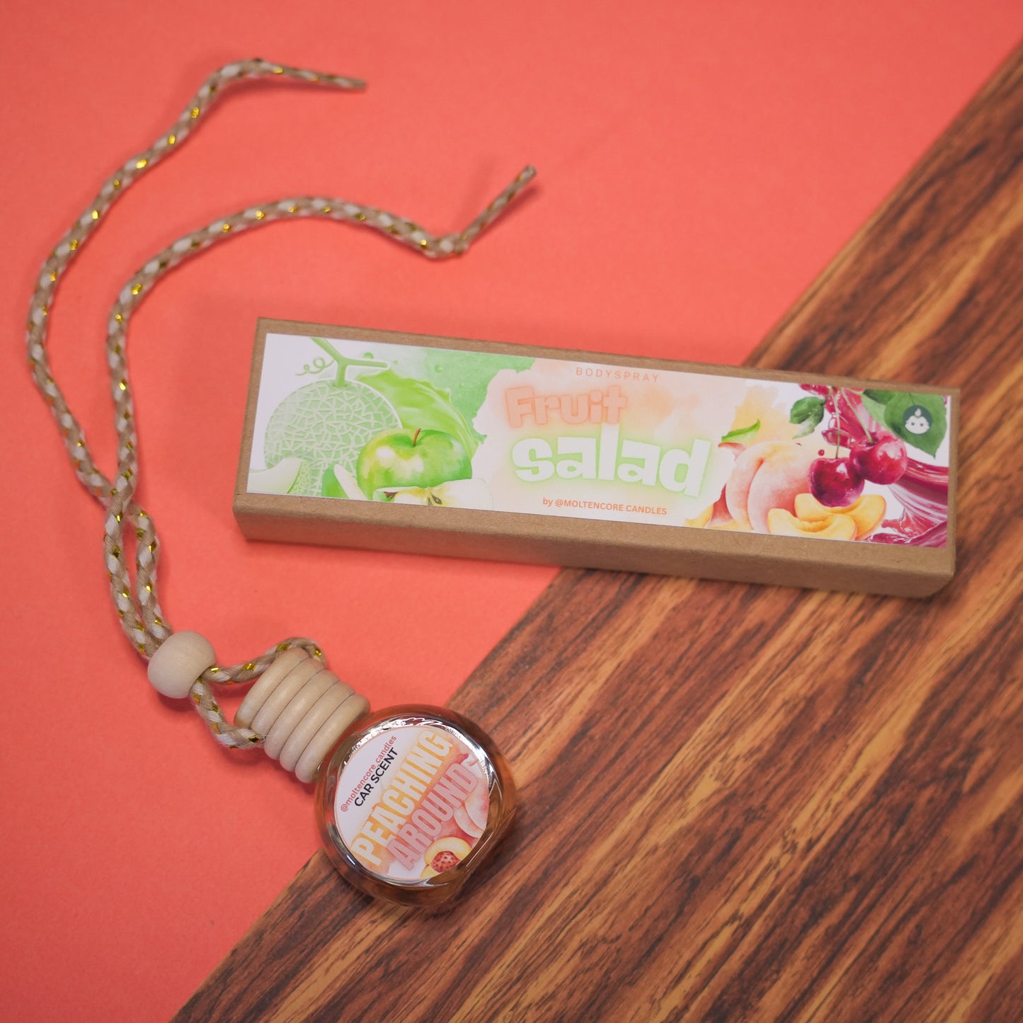 Peaching around CAR Scent
