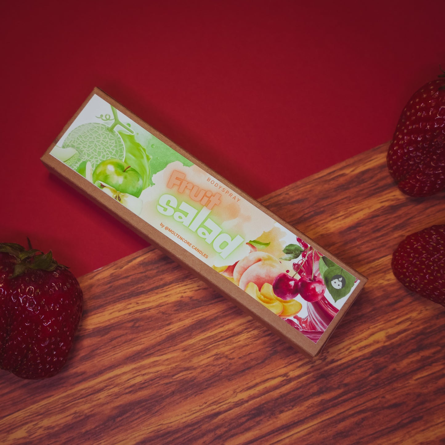 Strawberry No Jutsu - Bodyspray by moltencore candles