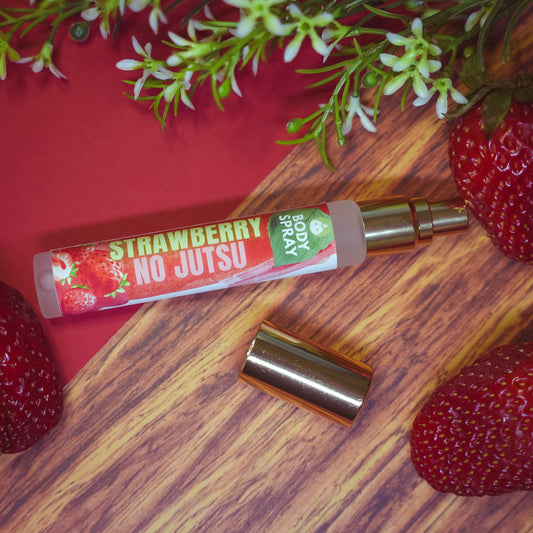 Strawberry No Jutsu - Bodyspray by moltencore candles