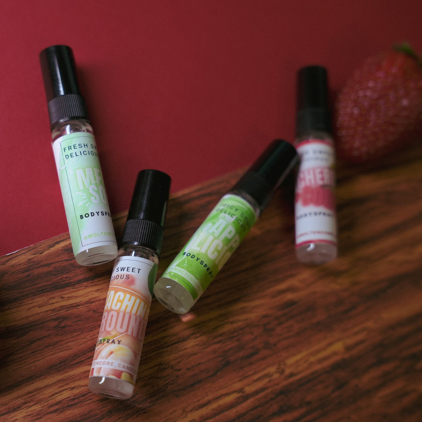 Fruit Salad inspired MINI-Bodyspray SET