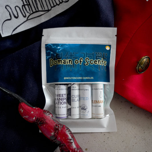 Jujutsu Kaisen inspired MINI-Perfume SET "Domain of Scents"