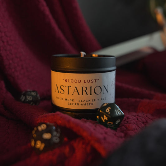 Astarion inspired candle "Blood Lust" - Baldurs Gate 3 inspired candle 100 ML