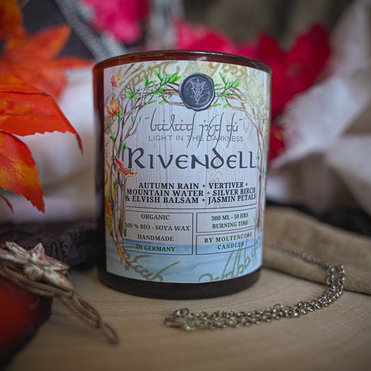 RIVENDELL inspired candle -  LOTR inspired soy candle 300 ML