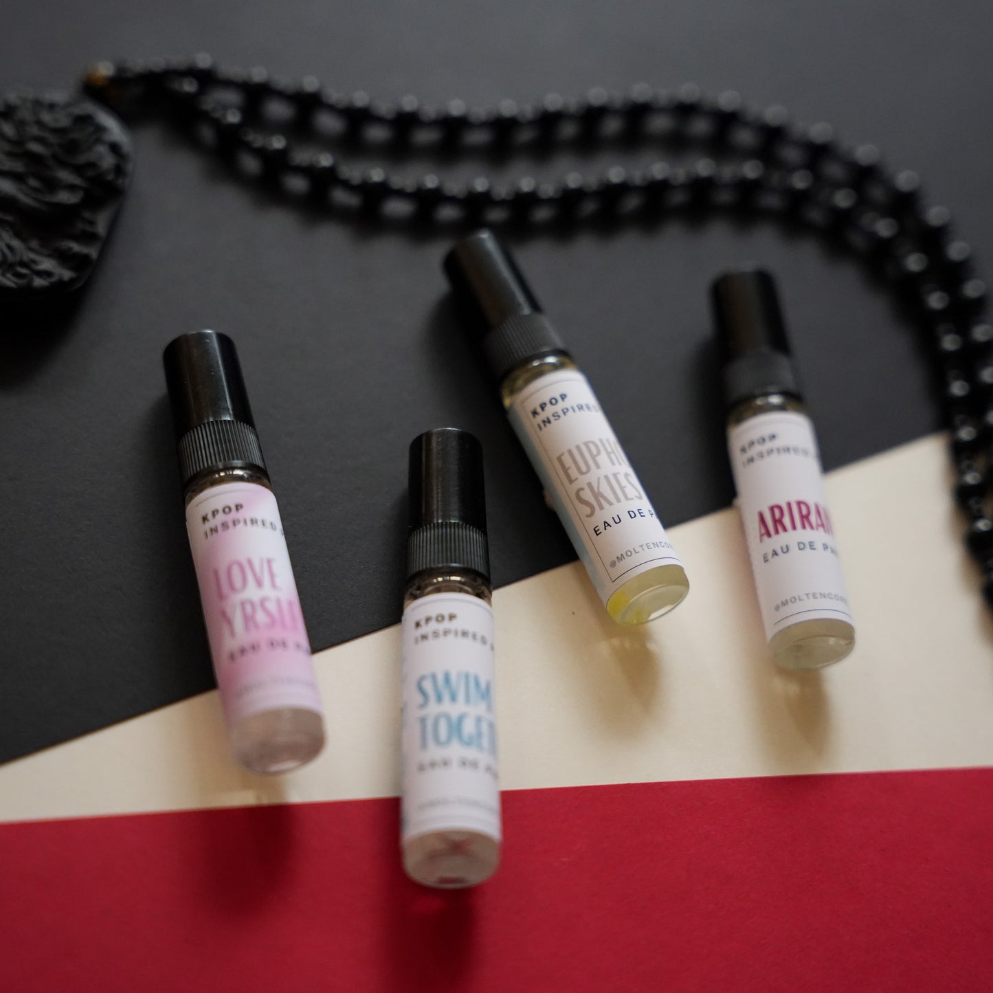 BTS inspired MINI-Perfume SET "Seven notes 4 Scents"