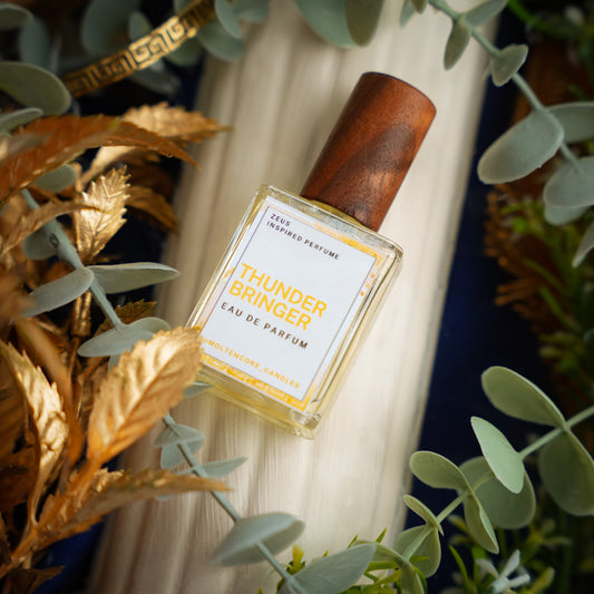 ZEUS - inspired fragrance - character perfumes by moltencore candles