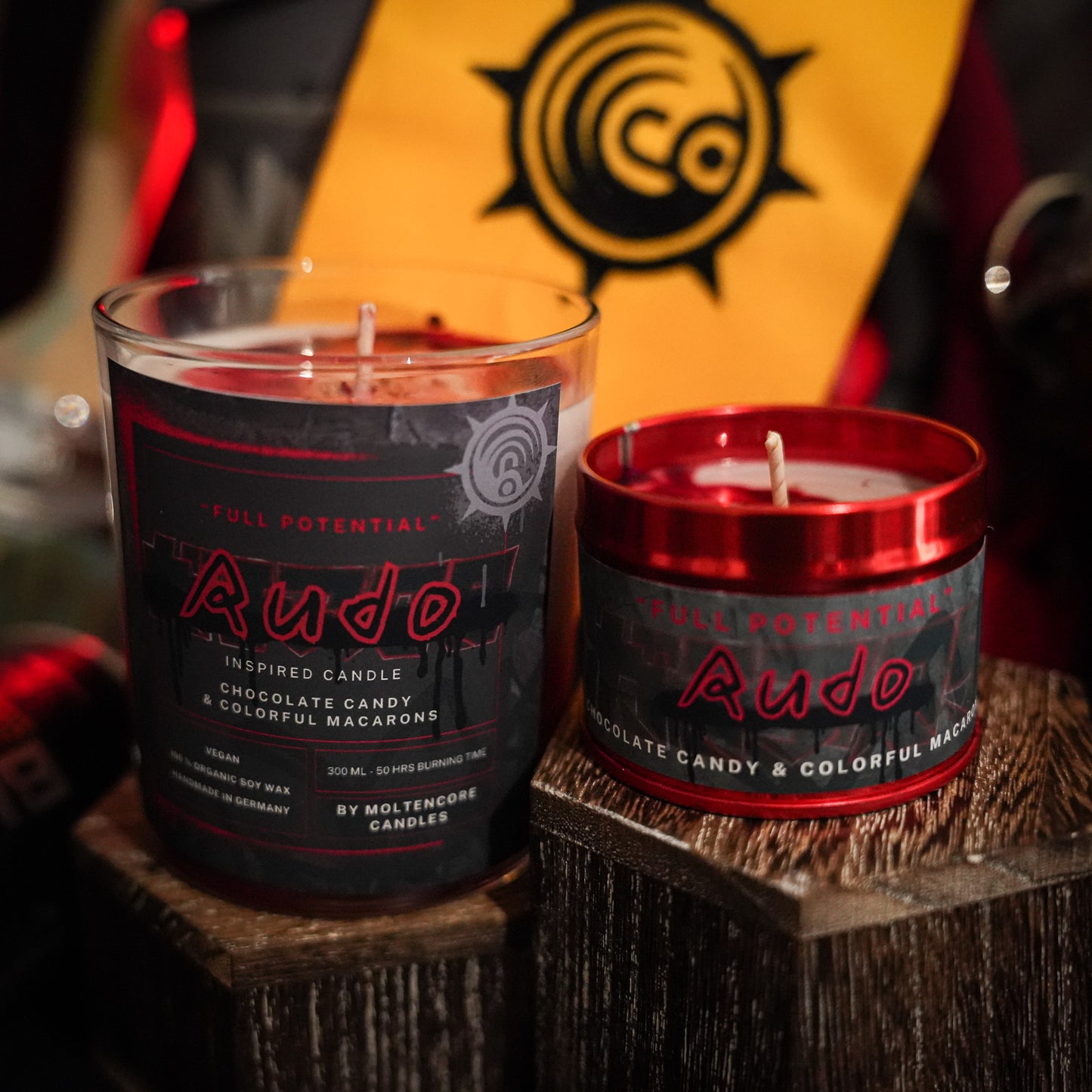 RUDO - Gachiakuta inspired soy candle 300 ML