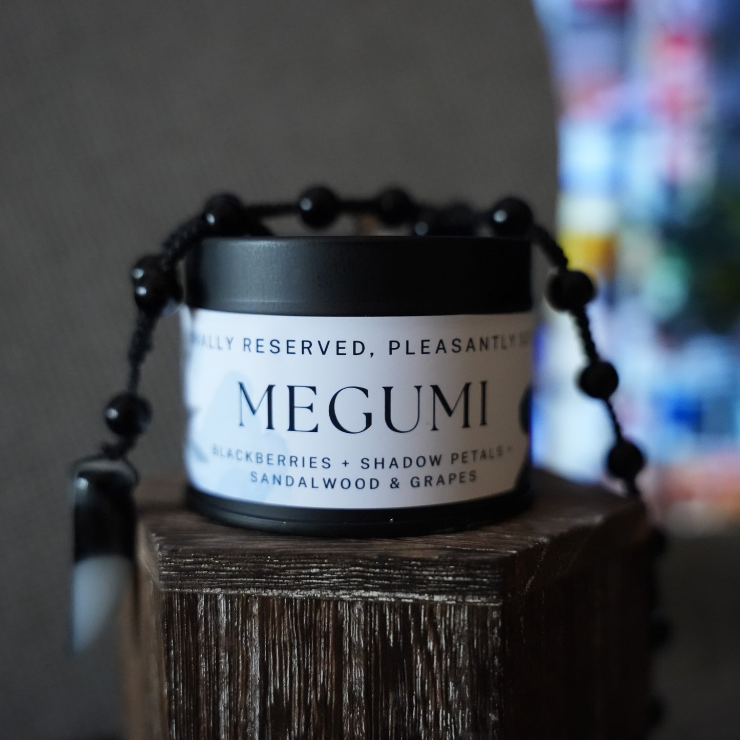 Megumi inspired candle - Jujutsu kaisen inspired soy candle 100 ML