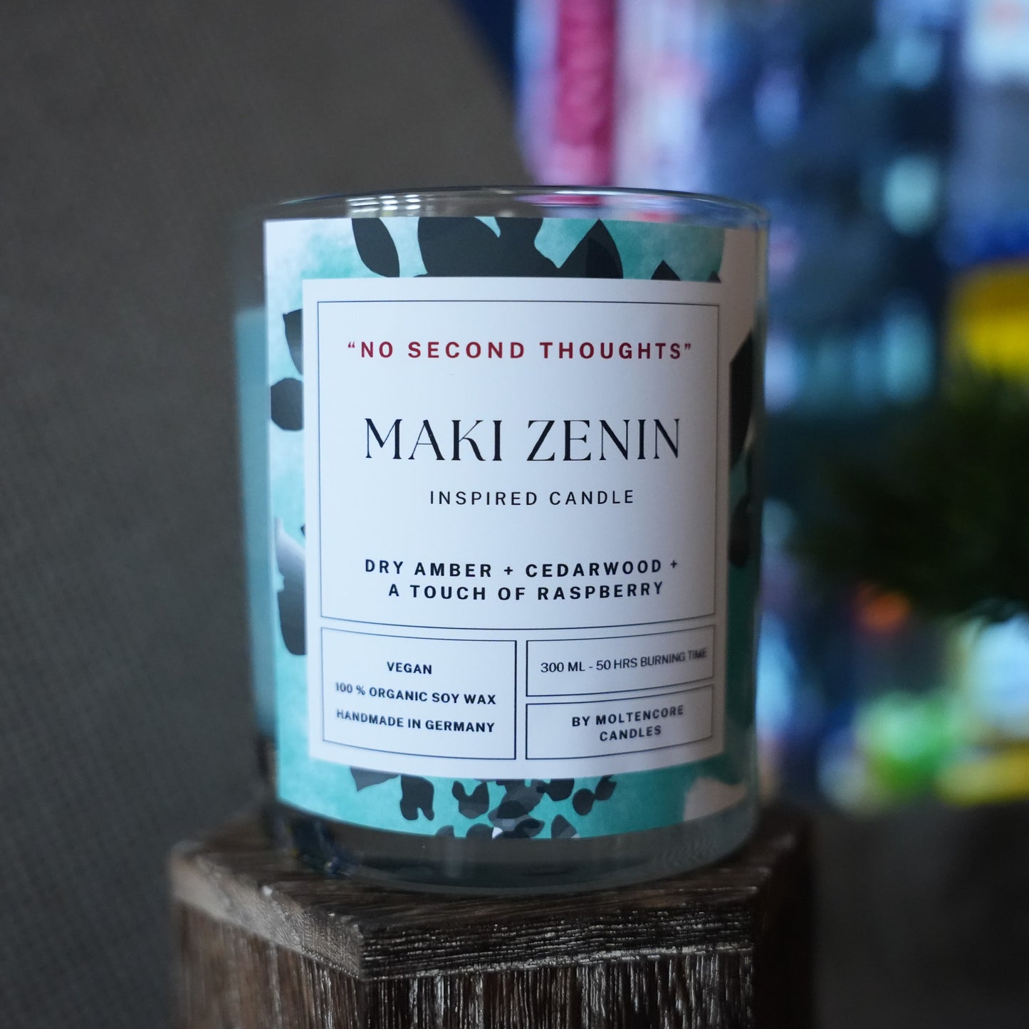 Maki Zenin inspired candle - Jujutsu kaisen inspired soy candle 300 ML