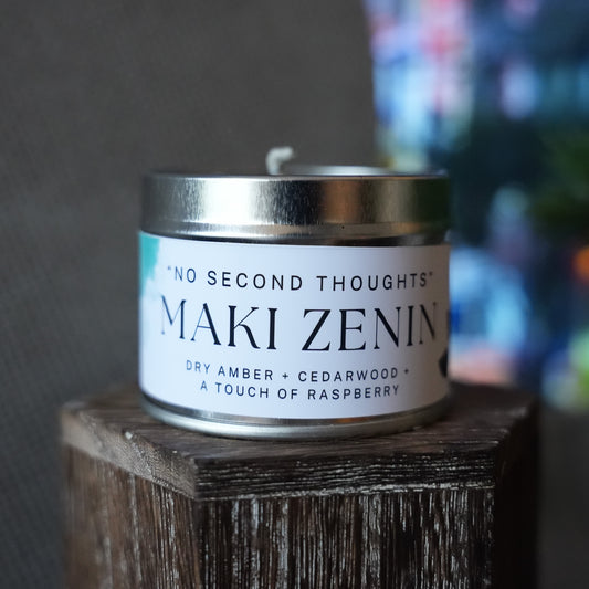 Maki Zenin inspired candle - Jujutsu kaisen inspired soy candle 100 ML