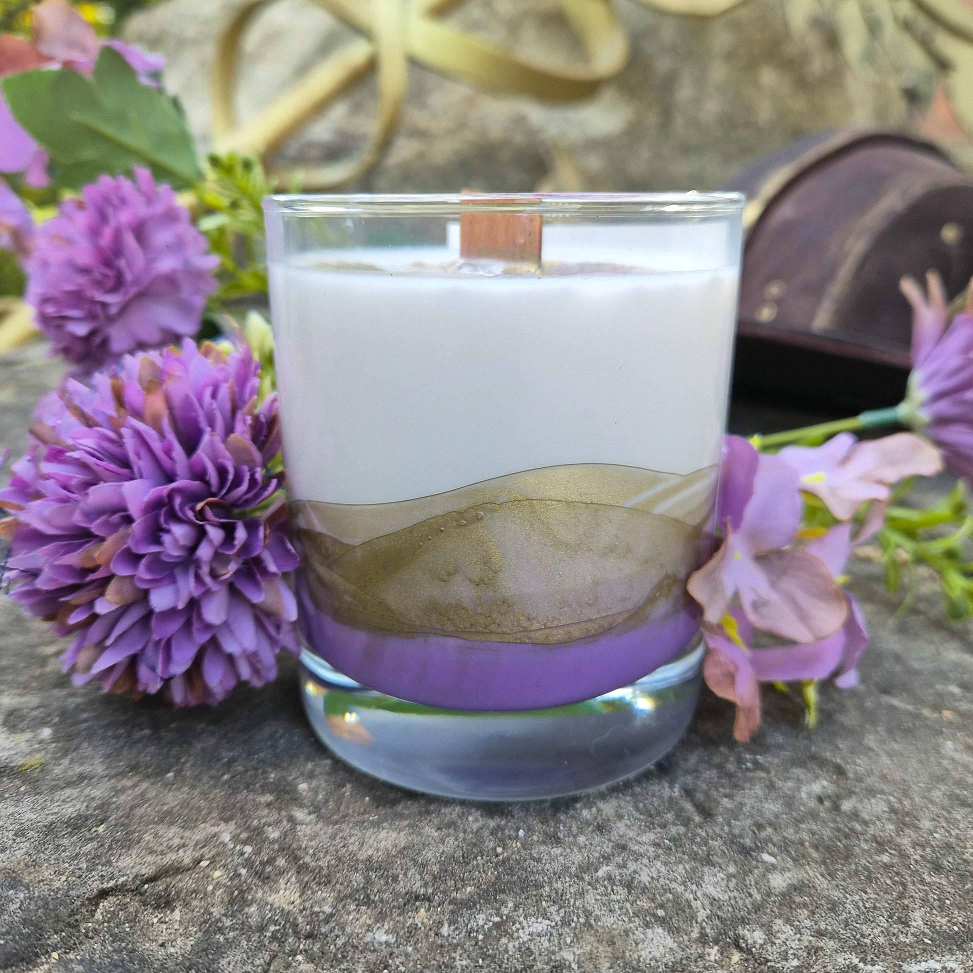 Hermes epic the muscial inspired candle side