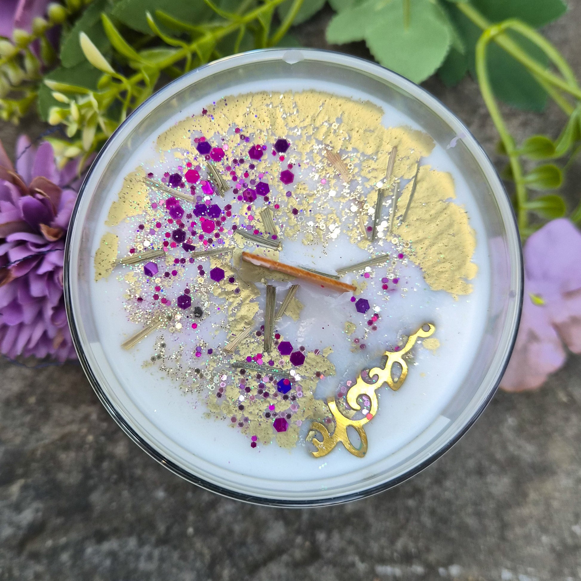 Hermes epic the muscial inspired candle top