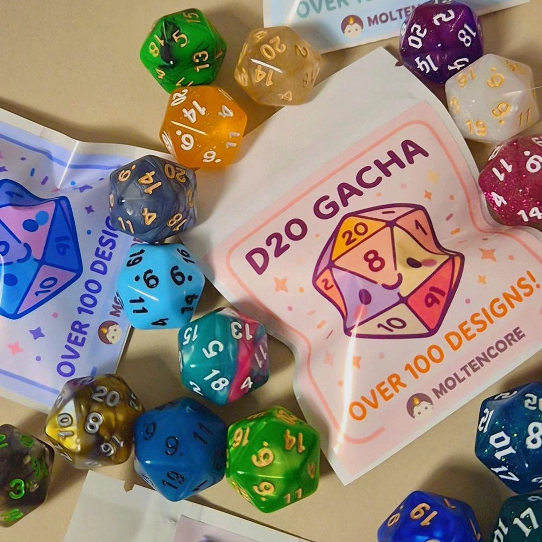 D20 - GACHA - get a random D20