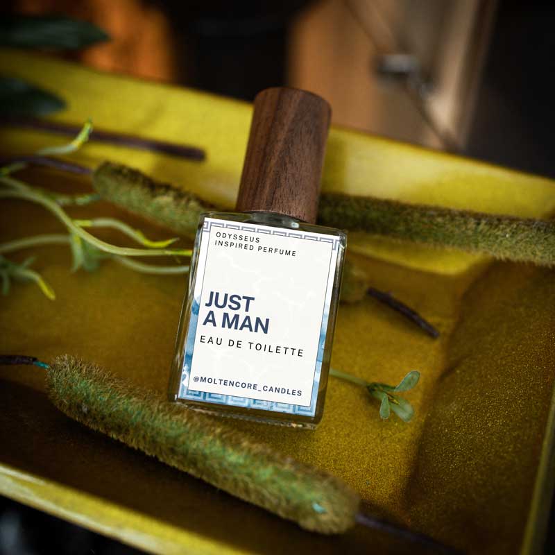 ODYSSEUS - inspired perfume - character perfumes by moltencore candles