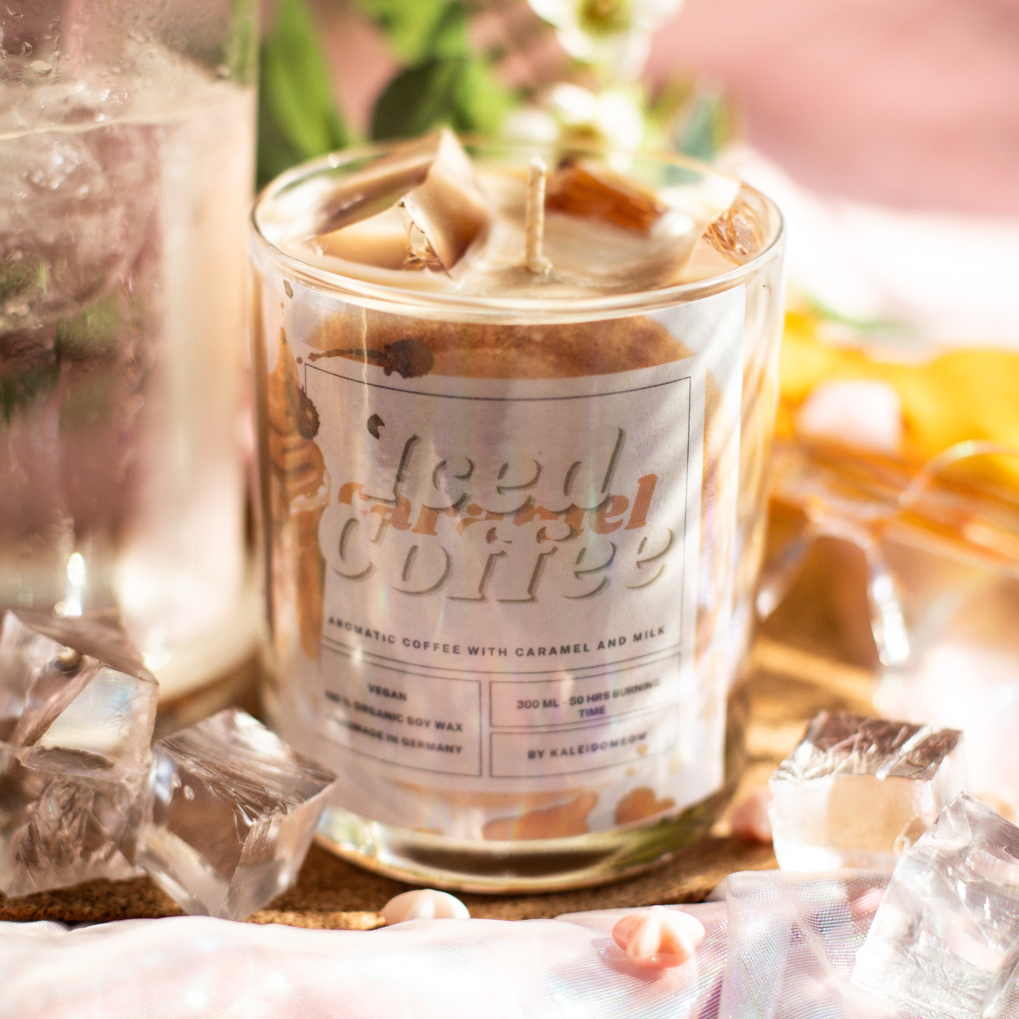 Ncore Delicious Iced Caramel Coffee - Delicious Drinks inspired soy candle 300 ML ...